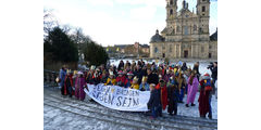 Aussendung der Sternsinger im Hohen Dom zu Fulda (Foto: Karl-Franz Thiede)